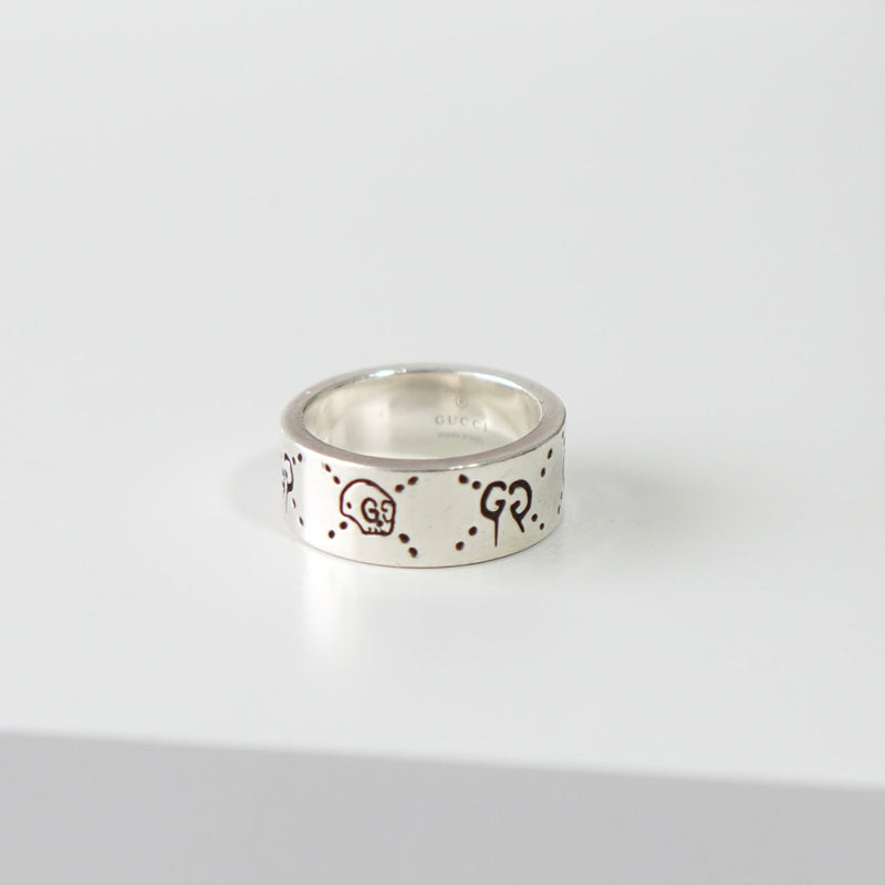 Silver 925 Gucci Ghost Ring #19 - NEWSED