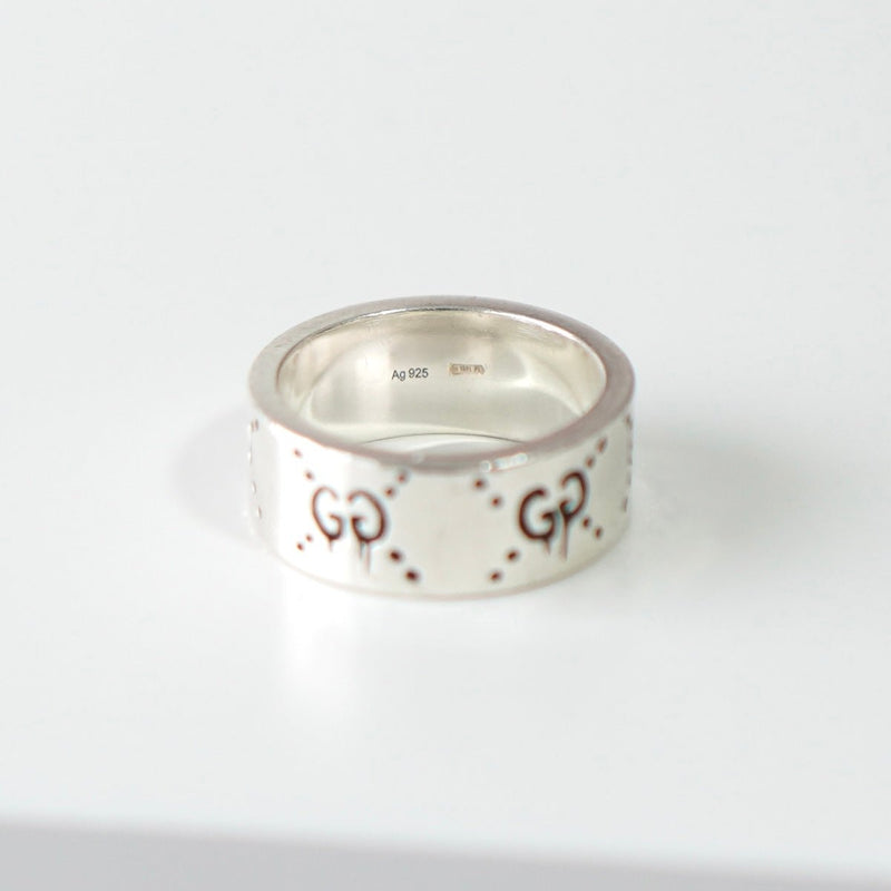 Silver 925 Gucci Ghost Ring #19 - NEWSED