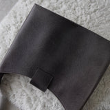 Silver Gancini Leather Shoulder Bag - NEWSED