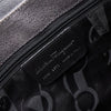 Silver Gancini Leather Shoulder Bag