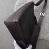 Silver Gancini Leather Shoulder Bag