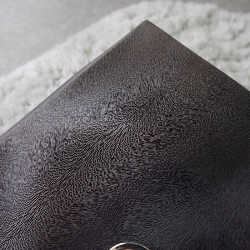Silver Gancini Leather Shoulder Bag - NEWSED