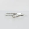 Silver Hook Bangle