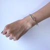 Silver Hook Bangle