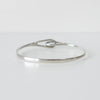 Silver Hook Bangle