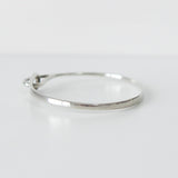 Silver Hook Bangle - NEWSED