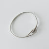 Silver Hook Bangle