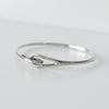 Silver Hook Bangle