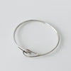 Silver Hook Bangle