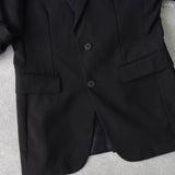 Single Breasted Tailored Jacket - NEWSED