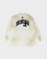 バレンシアガ SKATER スケーター ヴィンテージ加工 オーバーサイズ 長袖Ｔシャツ ライトグレー系 3 メンズ 未使用品 - NEWSED