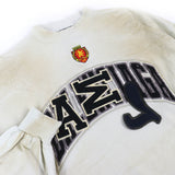 バレンシアガ SKATER スケーター ヴィンテージ加工 オーバーサイズ 長袖Ｔシャツ ライトグレー系 3 メンズ 未使用品 - NEWSED