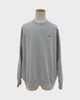 シュプリーム Small Box Raglan Crewneck スモールボックスロゴ プルオーバー スウェット グレー L メンズ