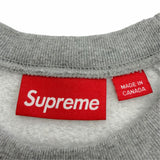 シュプリーム Small Box Raglan Crewneck スモールボックスロゴ プルオーバー スウェット グレー L メンズ - NEWSED