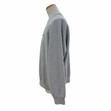 シュプリーム Small Box Raglan Crewneck スモールボックスロゴ プルオーバー スウェット グレー L メンズ - NEWSED