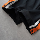 Snap Button Track Pants - NEWSED