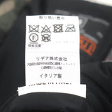 キーレッド SORA Thermore社製生地使用 2way ダブルジップ 中綿 コート グリーン系 カモフラ柄 48 メンズ - NEWSED