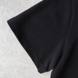 Sport Rubber Patch Half - zip Polo Shirt - NEWSED