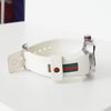 Gucci Sync Stainless Steel x Silicone / QZ Silver Dial White Watch with Box and Replaced Battery