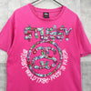 オールド ステューシー SSリンク プリント Tシャツ ピンク