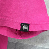 オールド ステューシー SSリンク プリント Tシャツ ピンク - NEWSED