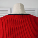 Stars and Stripes Short Sleeve Sweater - NEWSED