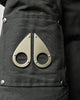 ムース ナックルズ Stirling Parka ファー ポンポン ダウンジャケット グレー レディース