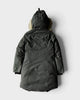 ムース ナックルズ Stirling Parka ファー ポンポン ダウンジャケット グレー レディース