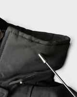 ムース ナックルズ Stirling Parka ファー ポンポン ダウンジャケット グレー レディース - NEWSED