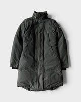 ムース ナックルズ Stirling Parka ファー ポンポン ダウンジャケット グレー レディース - NEWSED