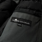 ムース ナックルズ Stirling Parka ファー ポンポン ダウンジャケット グレー レディース - NEWSED