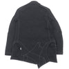 サルバム Stitch 2 button jacket 総柄 ステッチデザイン テーラードジャケット ブラック S メンズ