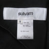 サルバム Stitch 2 button jacket 総柄 ステッチデザイン テーラードジャケット ブラック S メンズ