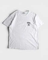 Stock Link Tee Pigment Dyed Natural ステューシー Tシャツ ホワイト L メンズ - NEWSED