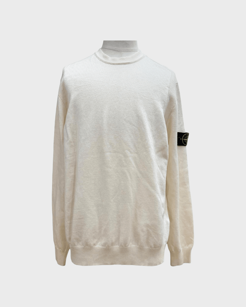 ストーンアイランド STRETCH RWS WOOL STRETCH RWS WOOL セーター アイボリー XL メンズ