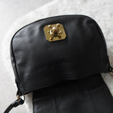 Studs Leather Shoulder Bag - NEWSED