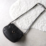 Studs Leather Shoulder Bag - NEWSED