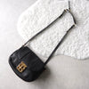 Studs Leather Shoulder Bag
