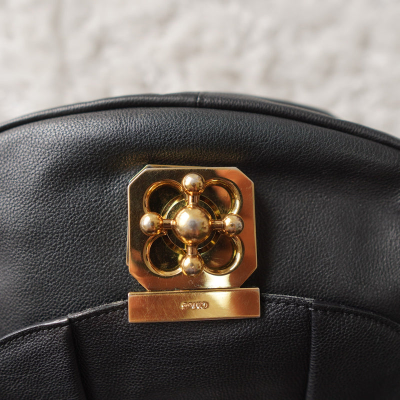 Studs Leather Shoulder Bag - NEWSED