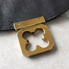 Studs Leather Shoulder Bag
