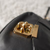 Studs Leather Shoulder Bag