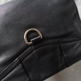 Studs Leather Shoulder Bag - NEWSED