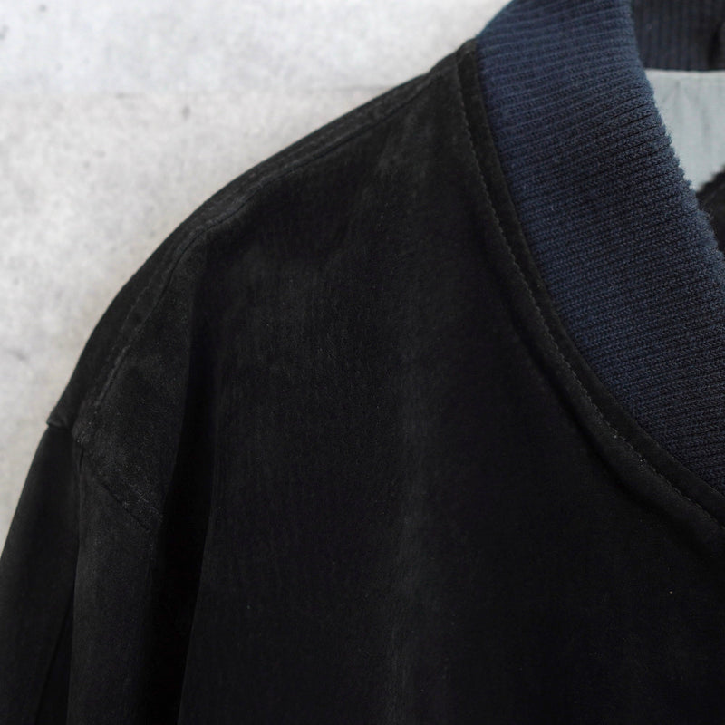 Suede Leather Blouson - NEWSED