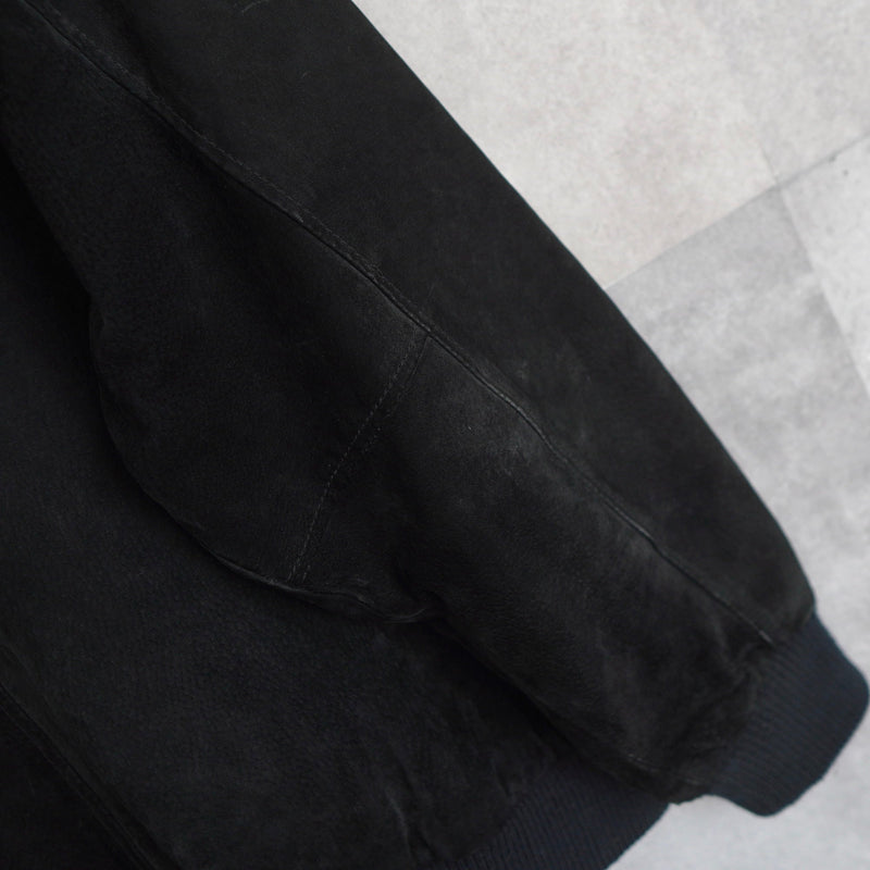 Suede Leather Blouson - NEWSED
