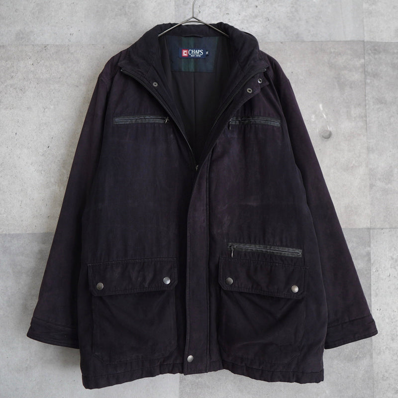 Suede Like Puffer ZJacket - NEWSED