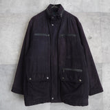 Suede Like Puffer ZJacket - NEWSED