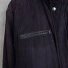 Chaps Ralph Lauren 仿麂皮绗缝衬里夹棉夹克 黑色