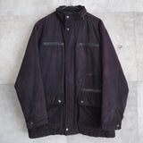 Suede Like Puffer ZJacket - NEWSED