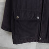 Chaps Ralph Lauren 仿麂皮绗缝衬里夹棉夹克 黑色