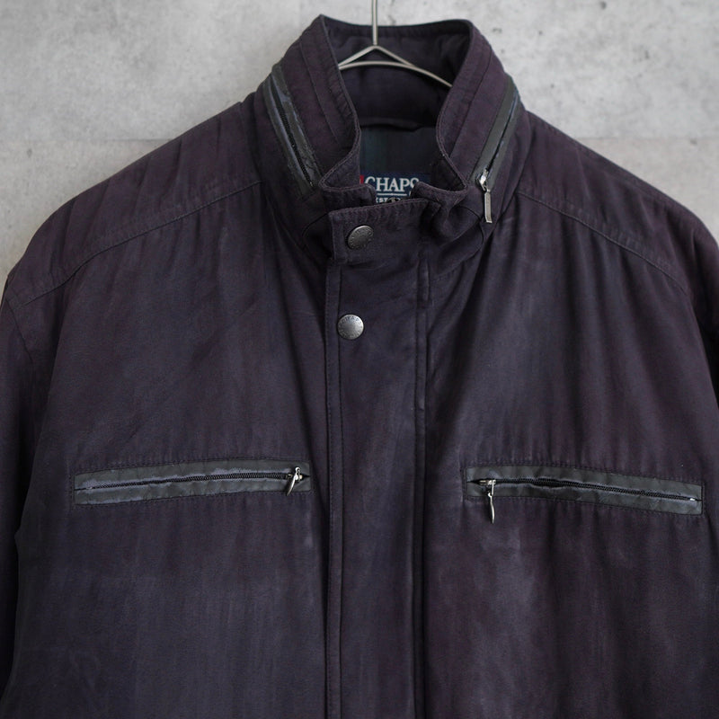 Suede Like Puffer ZJacket - NEWSED